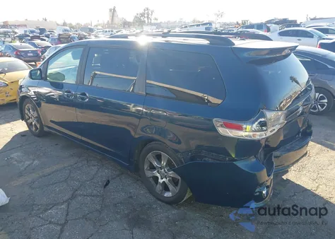 2012 Toyota Sienna Se 8 Passenger from USA, damaged, VIN 5TDXK3DC3CS224850
